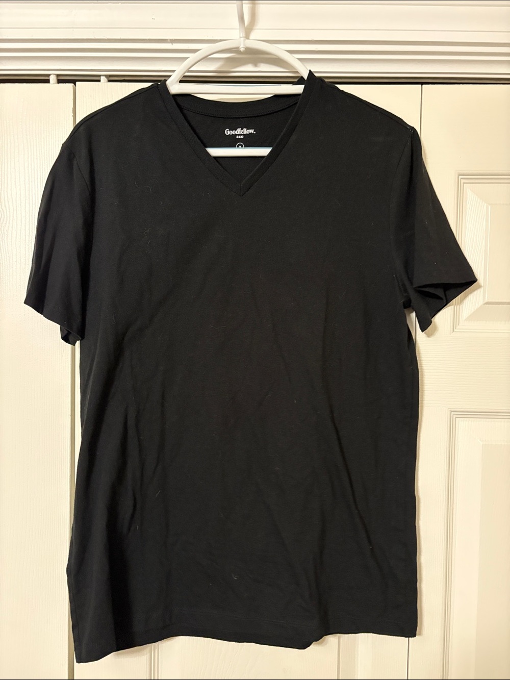 Goodfellow & Co Black V-Neck Short Sleeve Tee